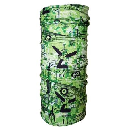 Chusta wielofunkcyjna Haasta Samolot Huragan Green